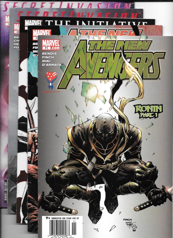 New Avengers Comic Lot: Ronin Reveal, Secret Invasion Tie-in - Etsy