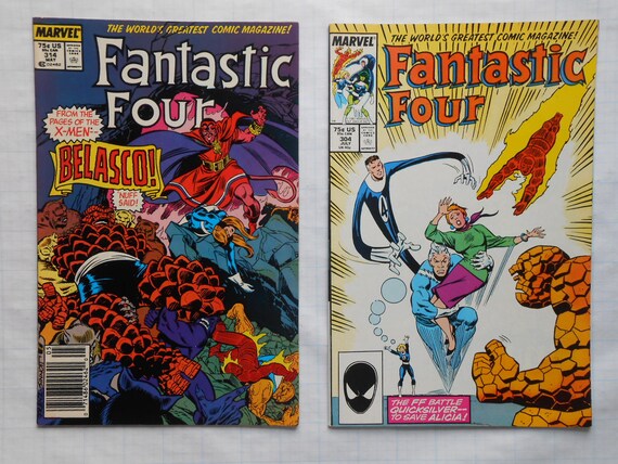 Fantastic Four 304 314 322 323 Kang Mantis Quicksilver Etsy