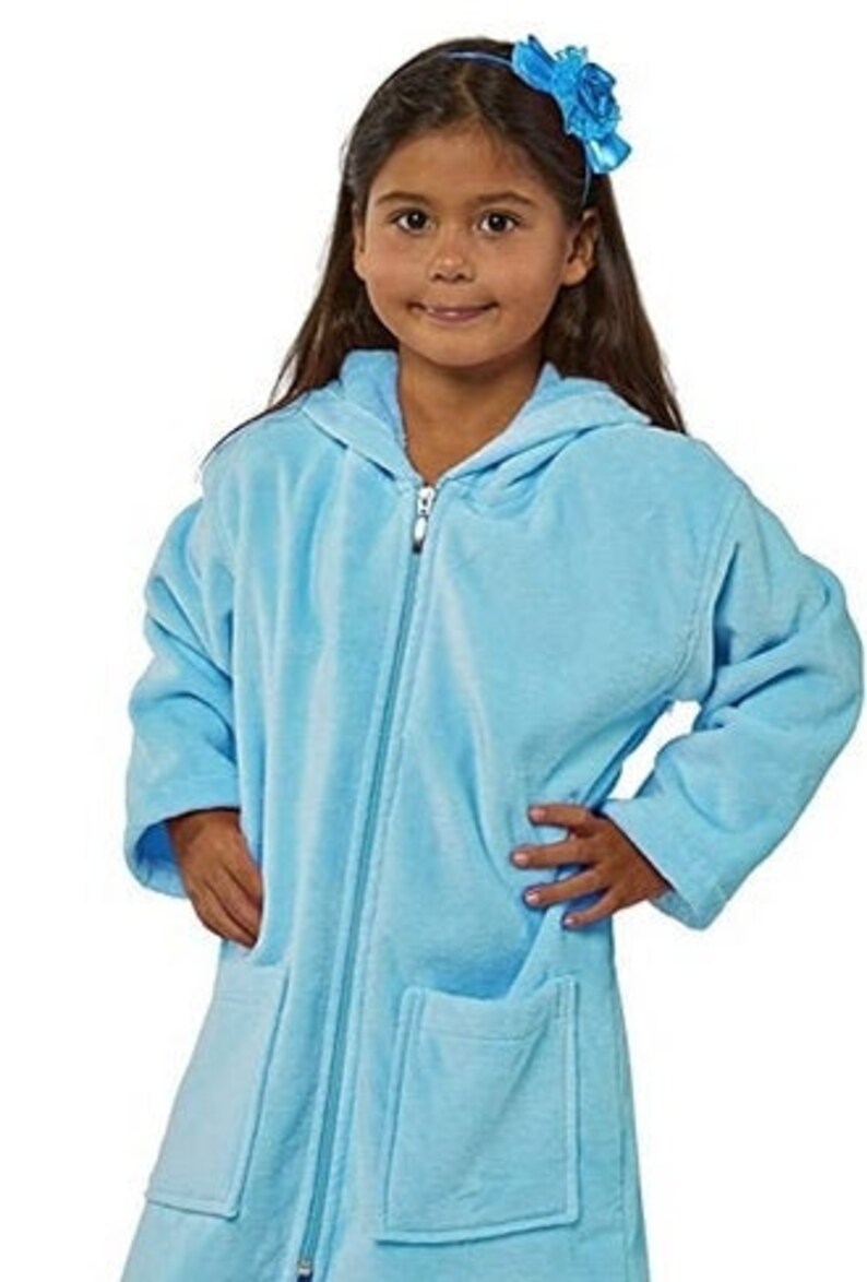Parador® Hooded Zip Up Beach Cover Up for Girls and Boys Etsy
