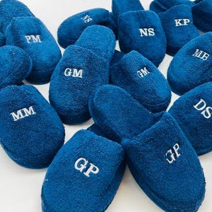Custom Logo Turkish Terry Cotton Slippers, Branded Corporate Gifts, Promotional Spa Hotel Slippers, Bulk Company Giveaway image 17