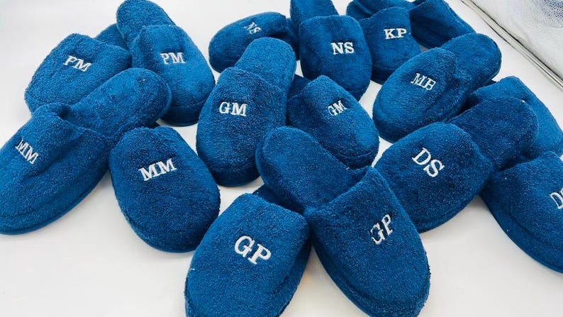 Custom Logo Turkish Terry Cotton Slippers, Branded Corporate Gifts, Promotional Spa Hotel Slippers, Bulk Company Giveaway image 17