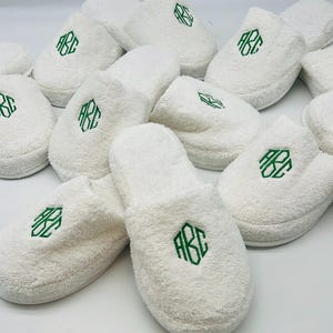 Custom Logo Turkish Terry Cotton Slippers, Branded Corporate Gifts, Promotional Spa Hotel Slippers, Bulk Company Giveaway image 15