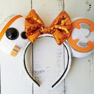 Orejas inspiradas en droides BB-8 de Star Wars