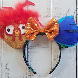 Crazy Chicken Inspired Ears