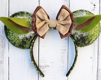 Wise Green Alien Inspired Ears