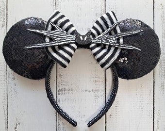 Pumpkin Skeleton King Inspired Ears