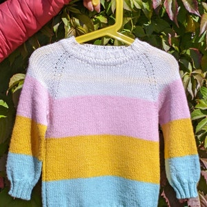 Maglia a mano Baby Kid&#39;s Baby Sweater Maglione caldo