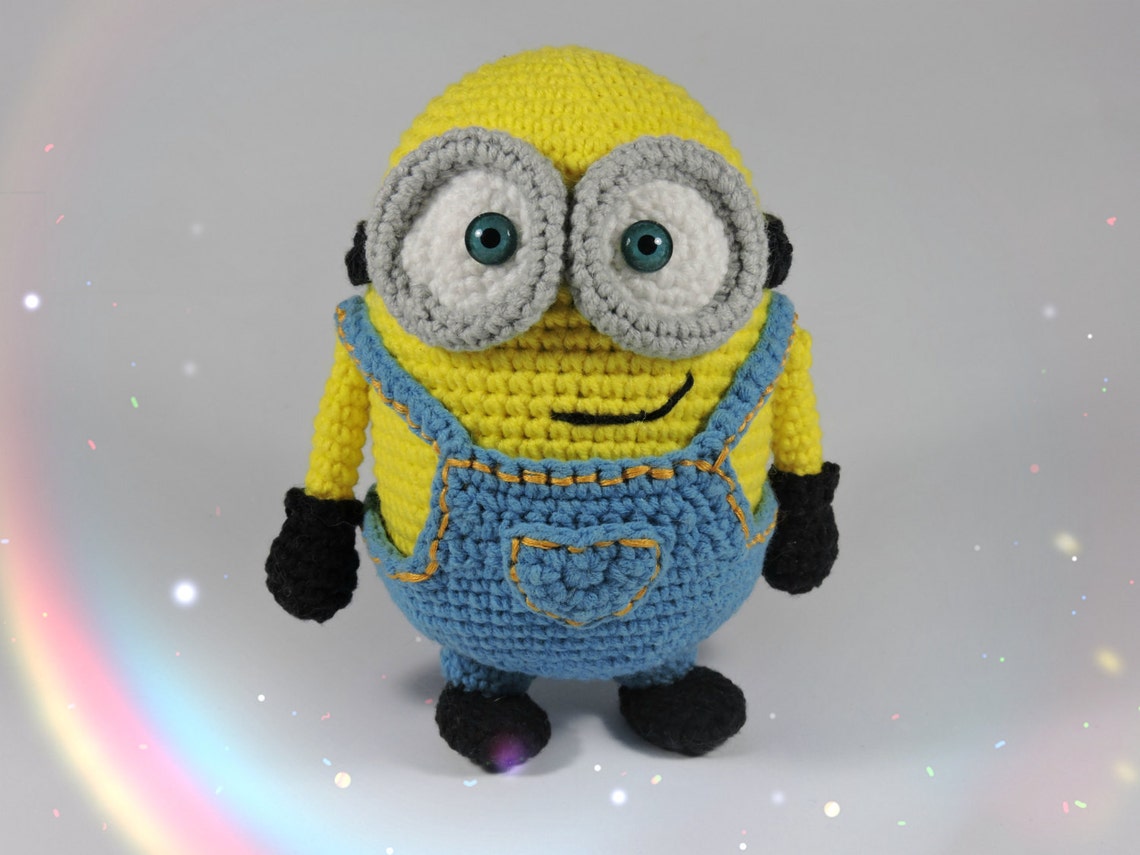Crochet Minion Bob Etsy