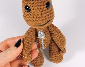 Sackboy Little Big Planet, giocattolo all'uncinetto
