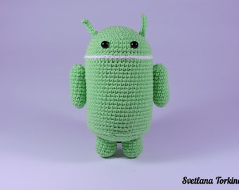 Android Amigurumi (großes Format)