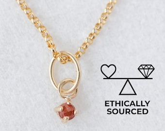 Ruby Pendant Necklace, July Birthstone Charm, Ruby Bracelet Charm, Cancer Gift, Rose Cut Ruby Charm, Meaningful Gift, Spiritual Jewelry