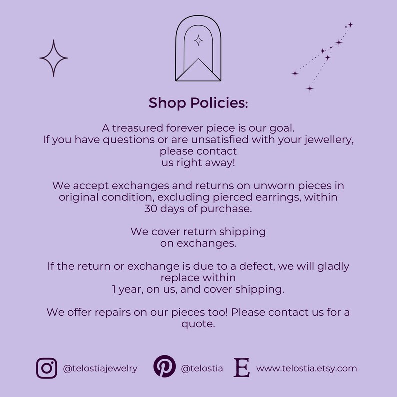a purple poster with the words shop politics