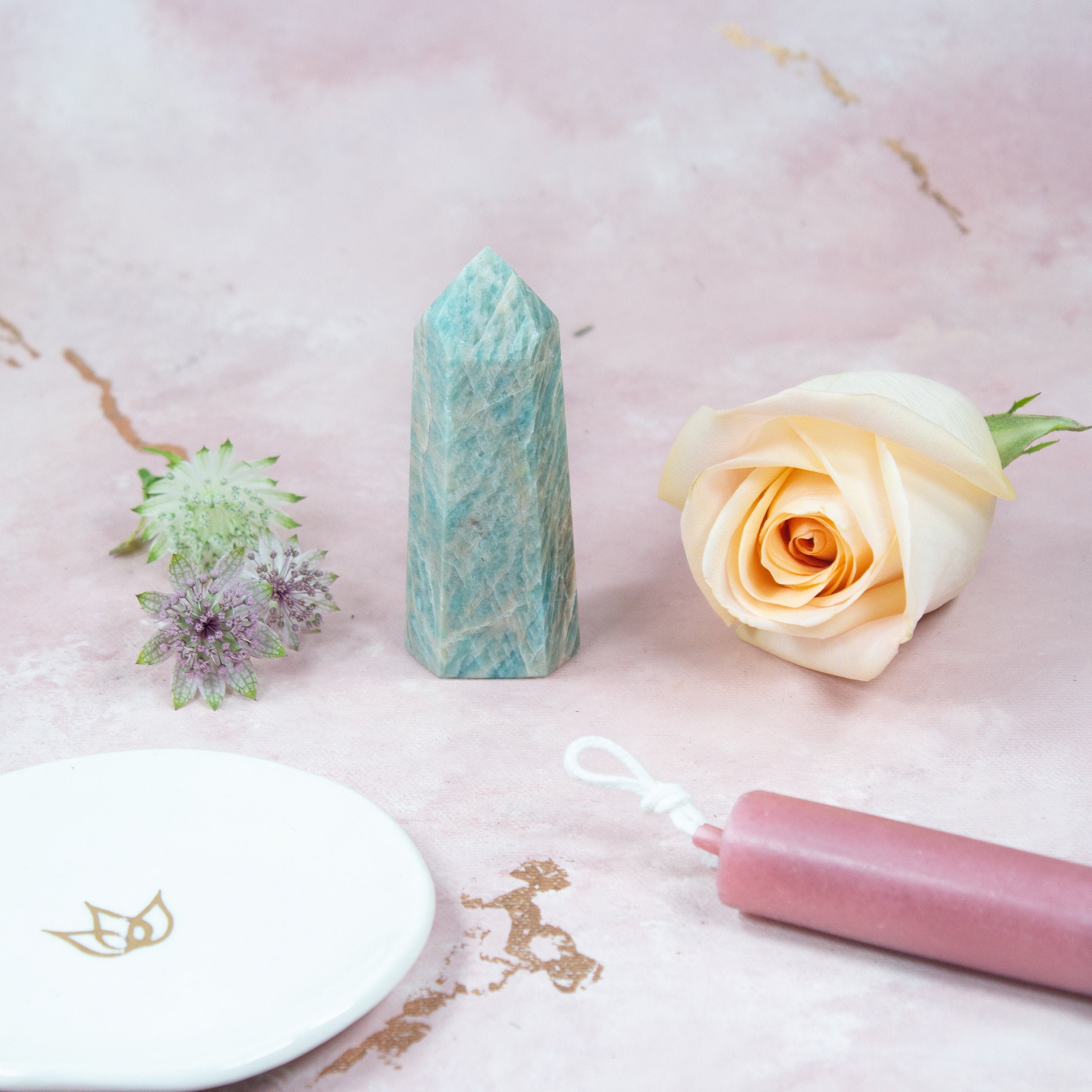 Amazonite Crystal Tower Ethically Sourced Amazonite Point Etsy