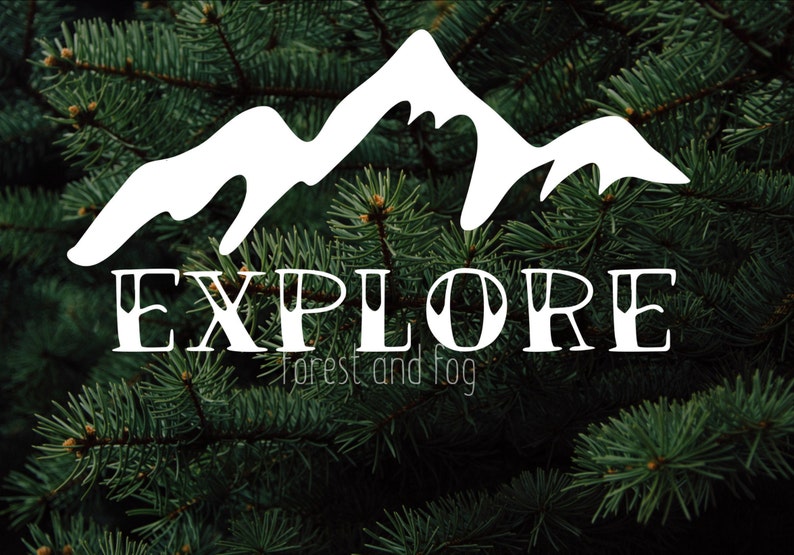 Free Free 188 Mountain Decal Svg SVG PNG EPS DXF File