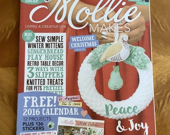 Mollie Makes Magazines, No's 59, 64, 65, 69, 72, 84, 118, 119, 121, 131, Lifestyle & Craft Magazines, Out of Print Publications