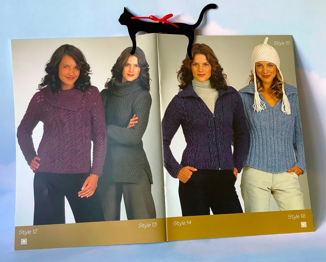 Patons Inca Pattern Book 1231, Inca 14 Ply Yarn, 24 Patterns, Ladies ...