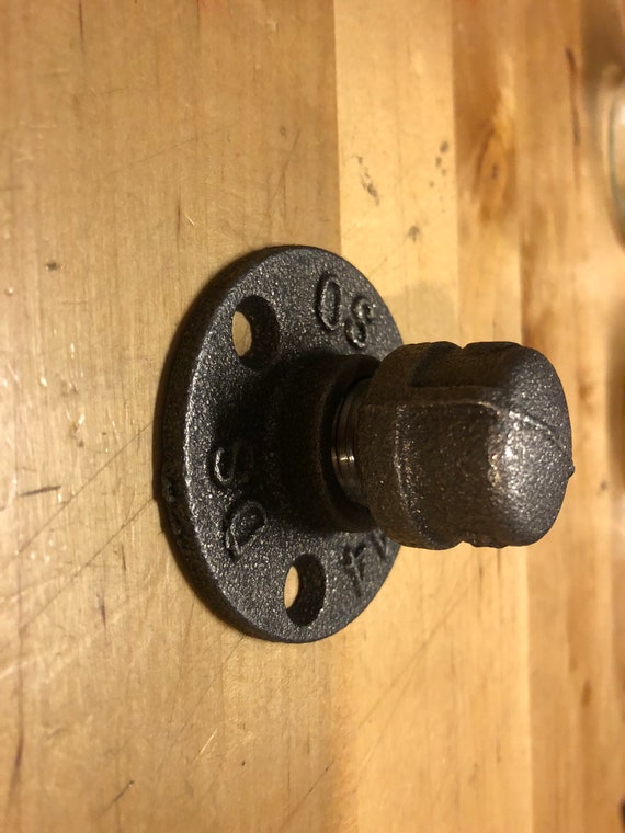 FREE SHIPPING Pipe Rope Knob Rustic Industrial Drawer Pull