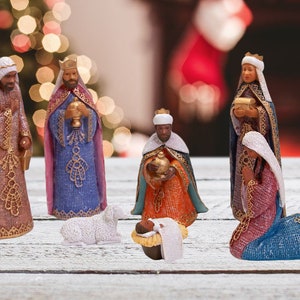 Nativity Set - Etsy