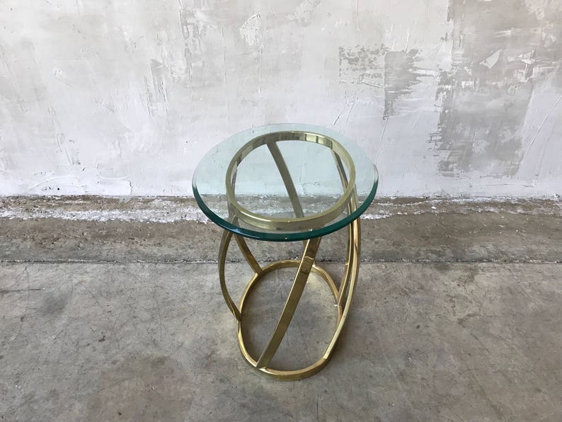 Hollywood regency style endtable