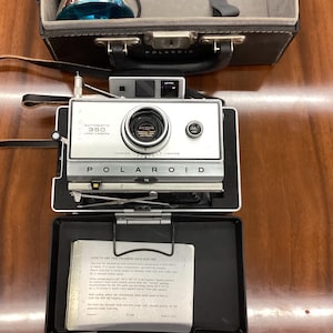 Polaroid 350 Camera With Accessories
