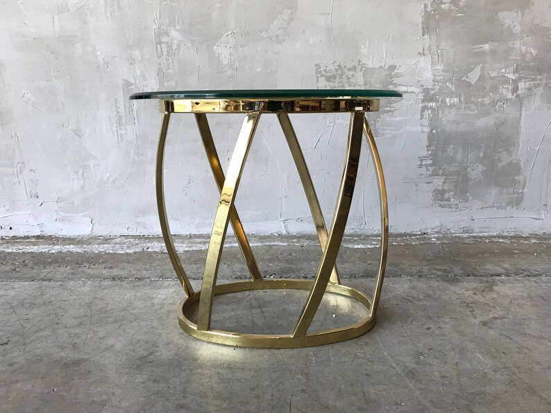 Hollywood regency style endtable