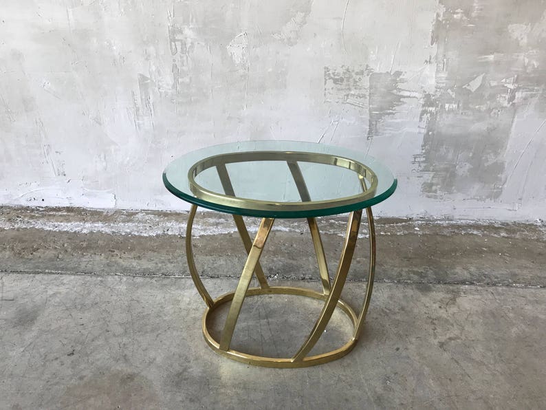 Hollywood regency style endtable