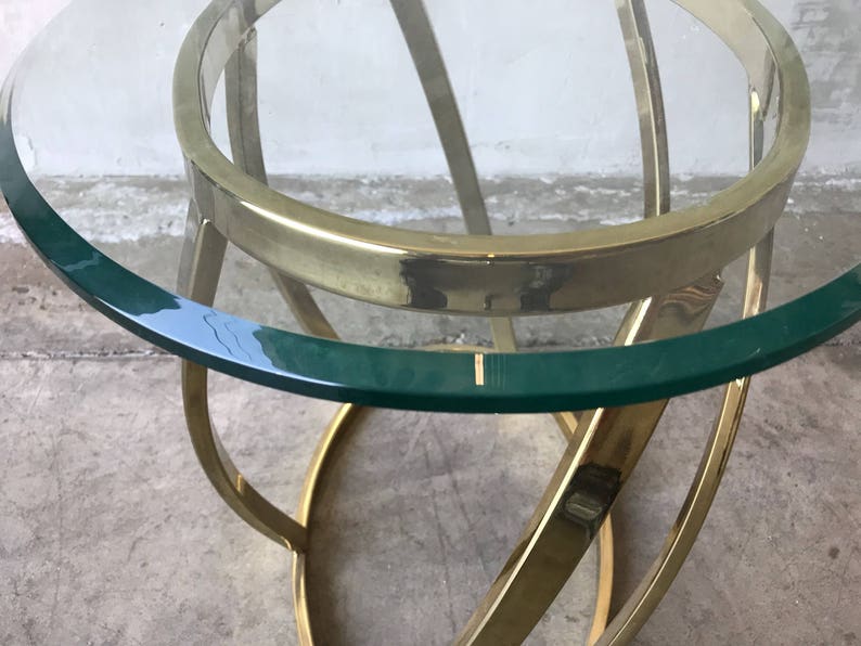 Hollywood regency style endtable