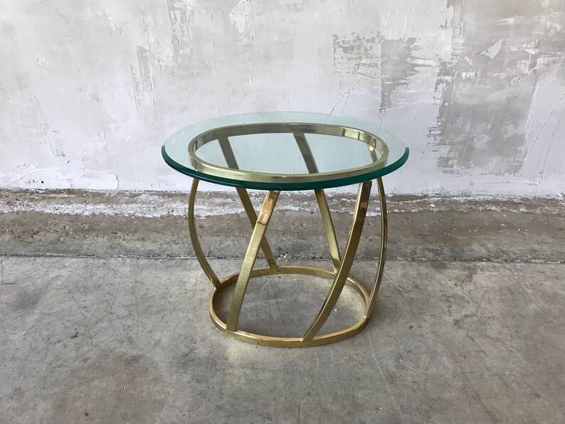Hollywood regency style endtable