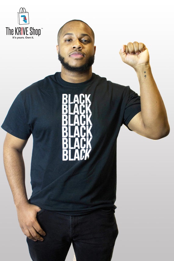 Download BLACK T-Shirt BLM Black Lives Matter Melanin black lives ...