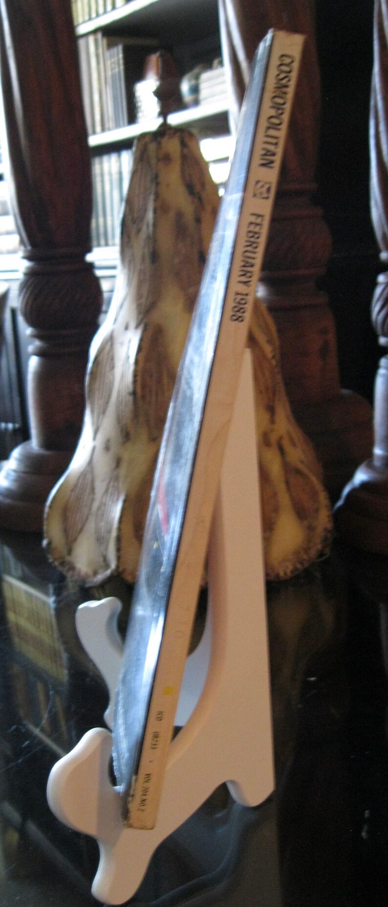 Modelo de portada Cher de la revista Cosmopolitan de febrero de 1988 de Francesco Scavullo imagen 4