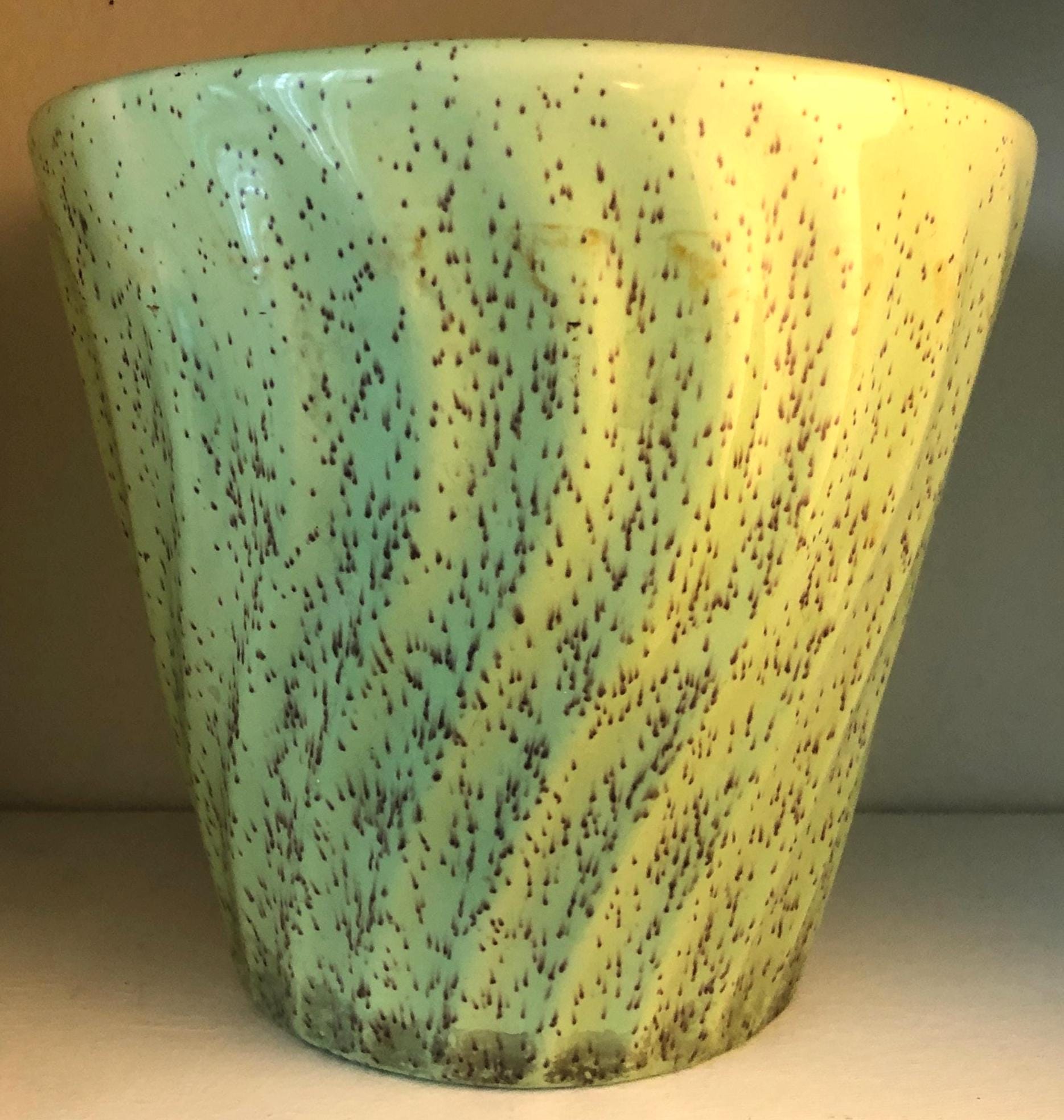 Bauer Pottery Swirl Pot - Etsy
