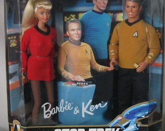 StarTrek Barbie and Ken 30th Anniversary Collectors Edition 1996/1997