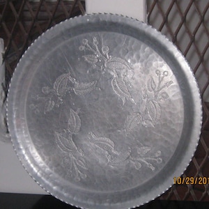 Faberware Hammered Steel Platter