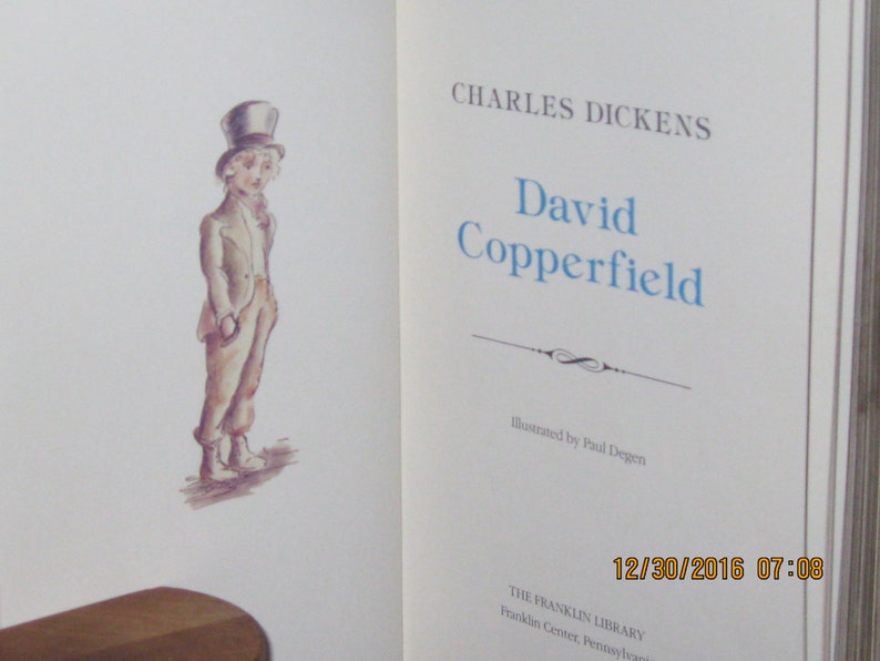 David Copperfield, by Charles Dickens, Circa. 1980, Franklin Library