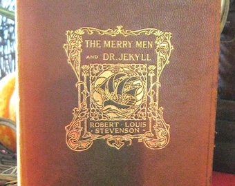 Edizione biografica rilegata in pelle del 1915 "Jekyll & Hyde"