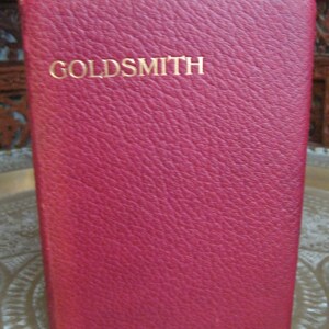Oxford Edition of, The Plays of Oliver Goldsmith together with The Vicar of Wakefield,  edited by C.E. DOBLE, MA