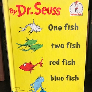 Ein Fisch, zwei Fische, roter Fisch, blauer Fisch, von Dr. Seuss