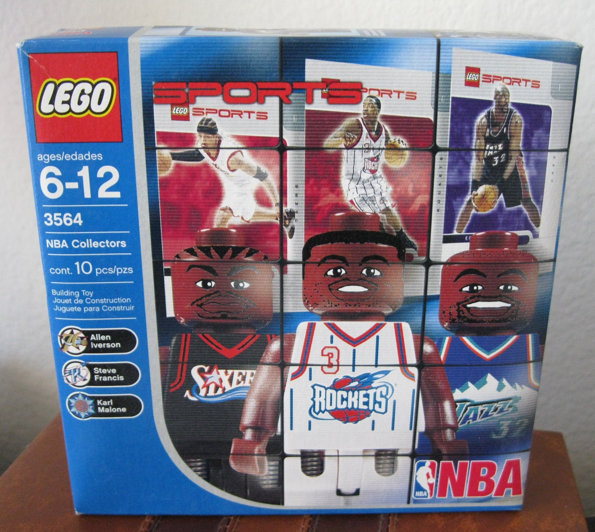 Town Theme Sets - LEGO 3566 NBA Collectors Basketball Minifigure