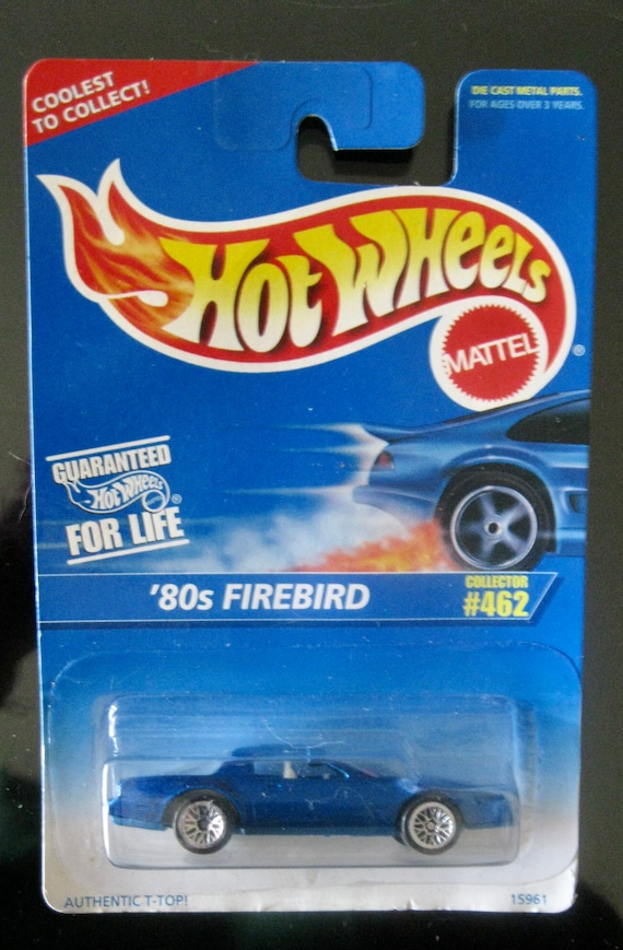 Vintage 1995 Hot Wheels 80s Firebird Convertible Collector 462 Etsy