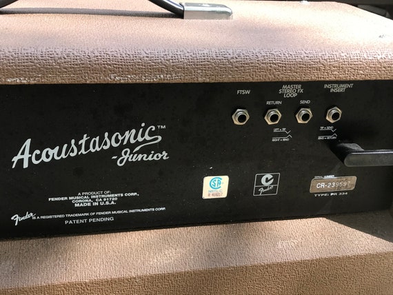 評価 Fender Fender Acoustasonic Junior DSP PR334 動作品 ギターアンプ