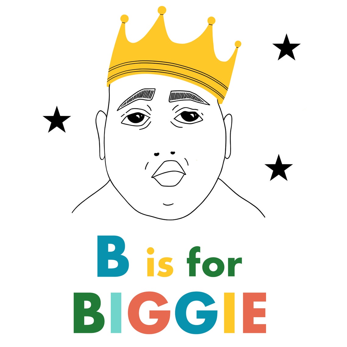 Biggie Smalls baby hip hop baby music kid kids gift infant Etsy