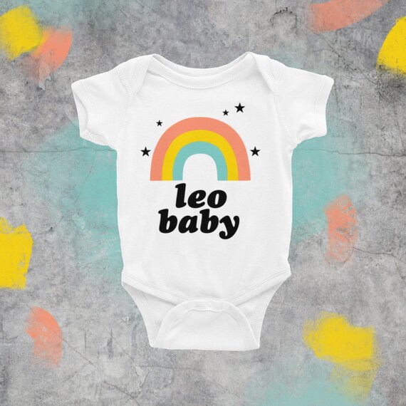 Leo Baby Onesie Gift For Baby Shower Baby Gift Gifts For Etsy
