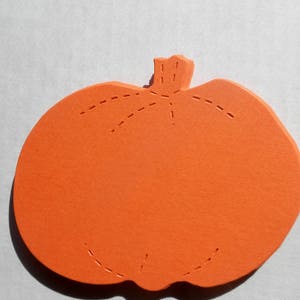 Die Cut PUMPKINS and Black Crow Set of 24 image 5