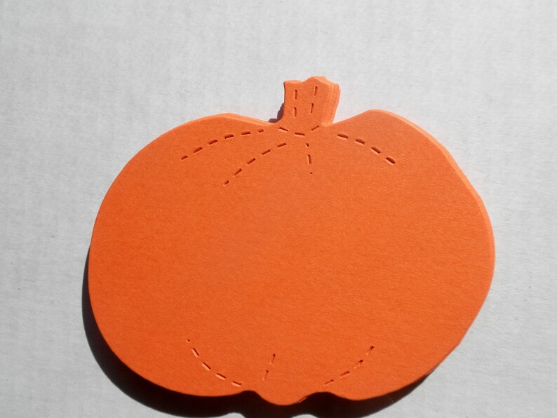 Die Cut PUMPKINS and Black Crow Set of 24 image 5