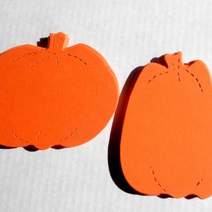 Die Cut PUMPKINS and Black Crow Set of 24 image 2