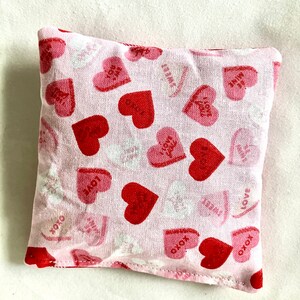 Valentine's Day Dried Lavender Sachets Set of 3 image 5