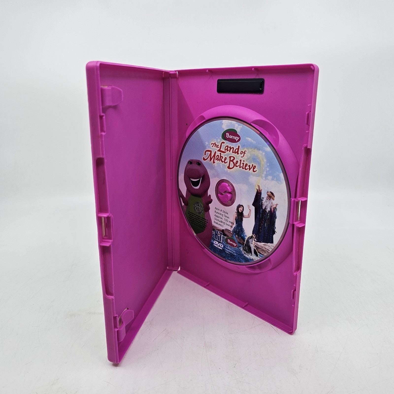 Vintage Barney the Land of Make Believe DVD Movie Musical for Kids