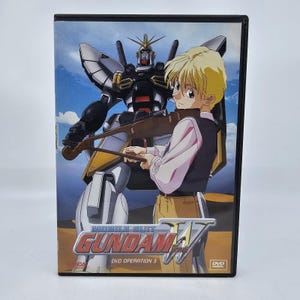 Mobile Suit Gundam Wing Operation 3 DVD Anime Bandai 2000 Vintage