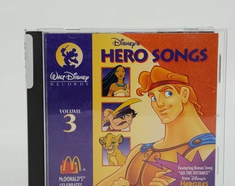 Disney's Hero Songs Volume 3 Audio CD (1996)