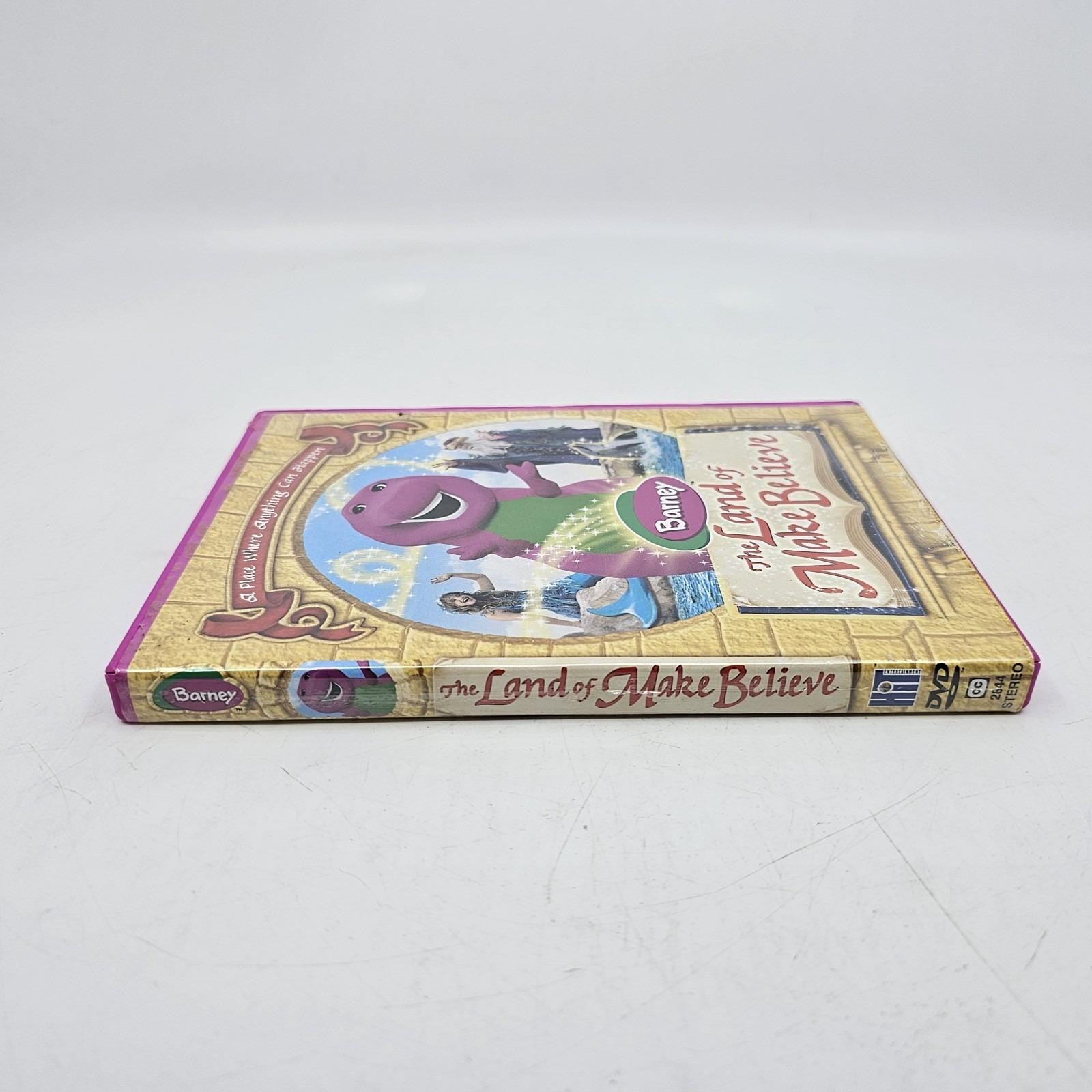 Vintage Barney the Land of Make Believe DVD Movie Musical for Kids